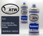 Preview: Ford, Antimatter Blue Pearl / Space-Blau Metallic, 1BXEWHA / XSCHX: 400ml Sprühdose + 400ml Klarlack - Set, von ATW Autoteile West.